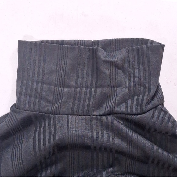 Knox Rose Black Plus Size Long Sleeve Stretch Ribbed Turtleneck Top Size 4X New! - Picture 5 of 8